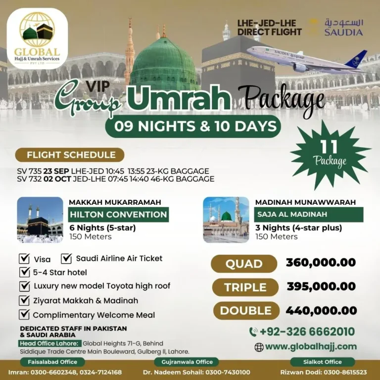 10 Days Umrah Packages
