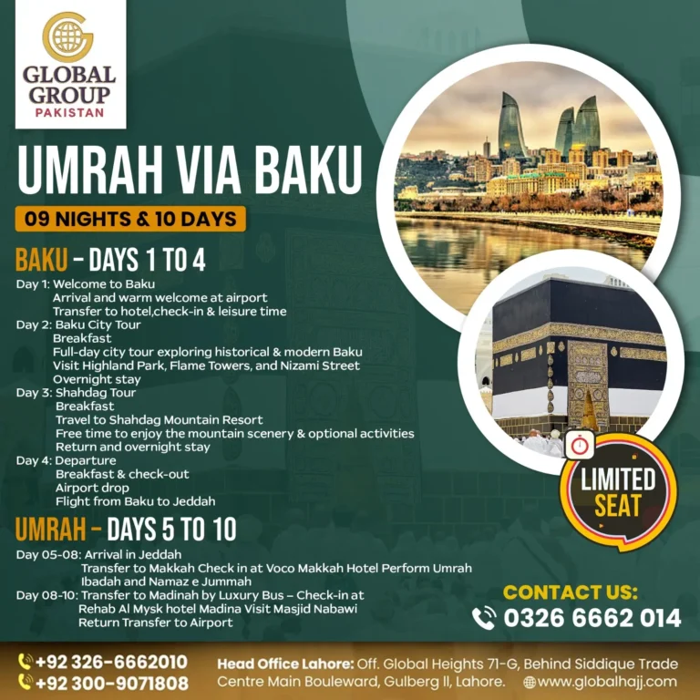 Umrah Via Baku